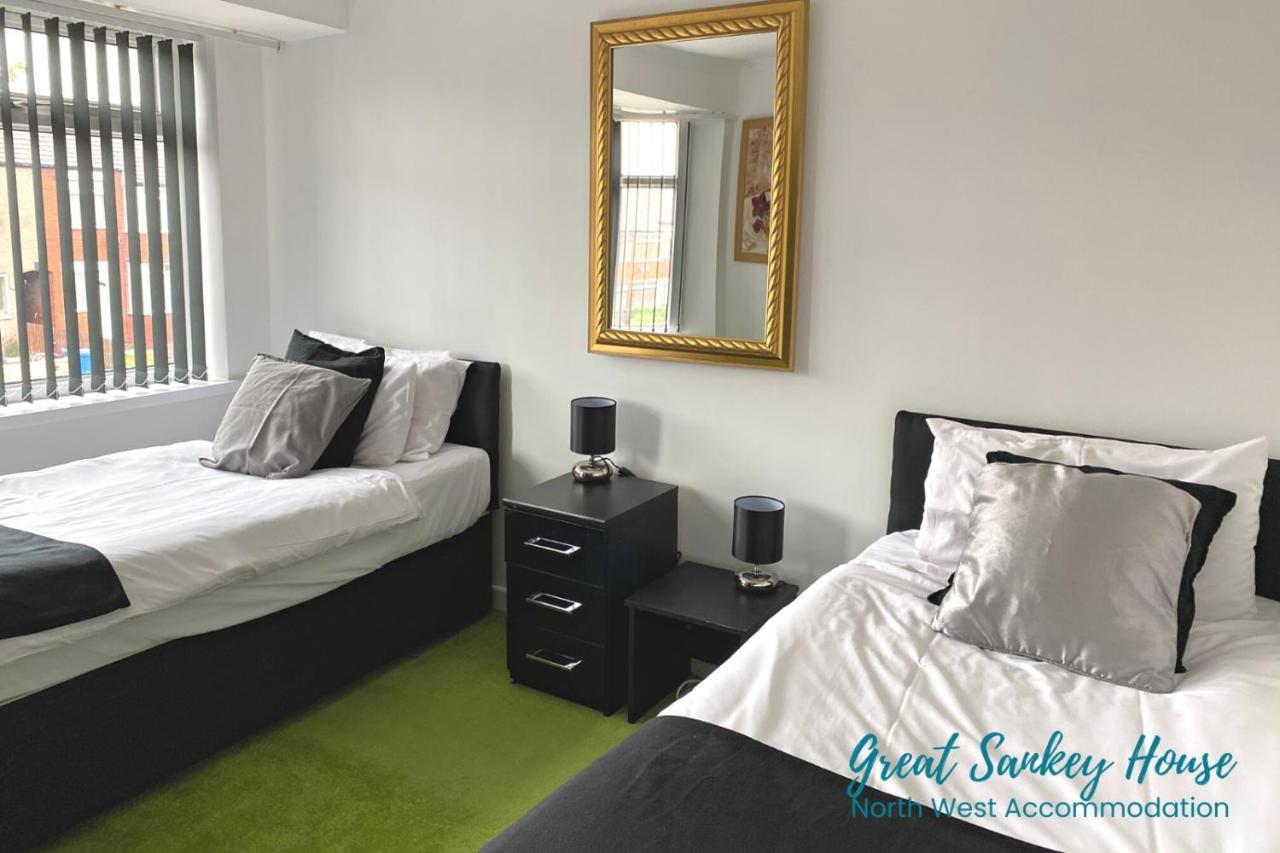 Great Sankey Serviced Accommodation 沃灵顿 外观 照片